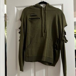 LF cutout sweatshirt